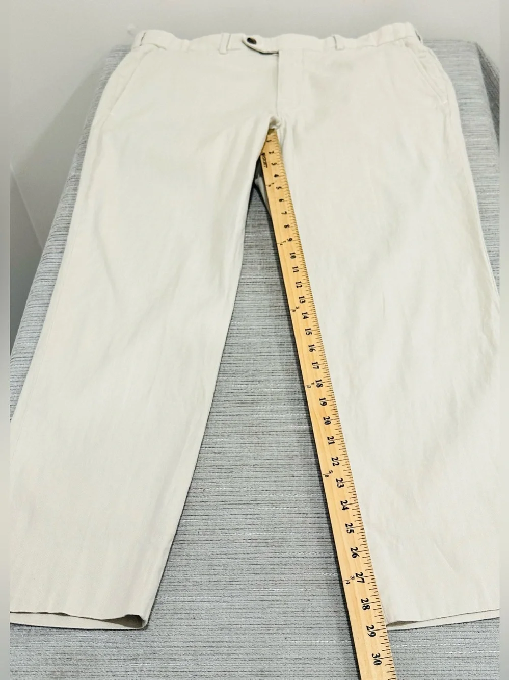 Brooks Brothers Clark Baird McNuttish Linen Blend Pants Sz 36x29